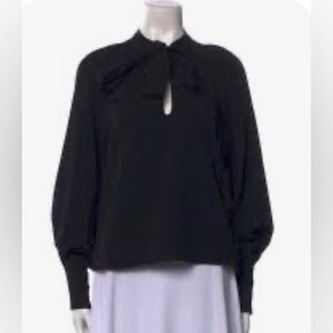 See by Chloe Long Sleeve V-Neck Blouse Size 36 / (6)